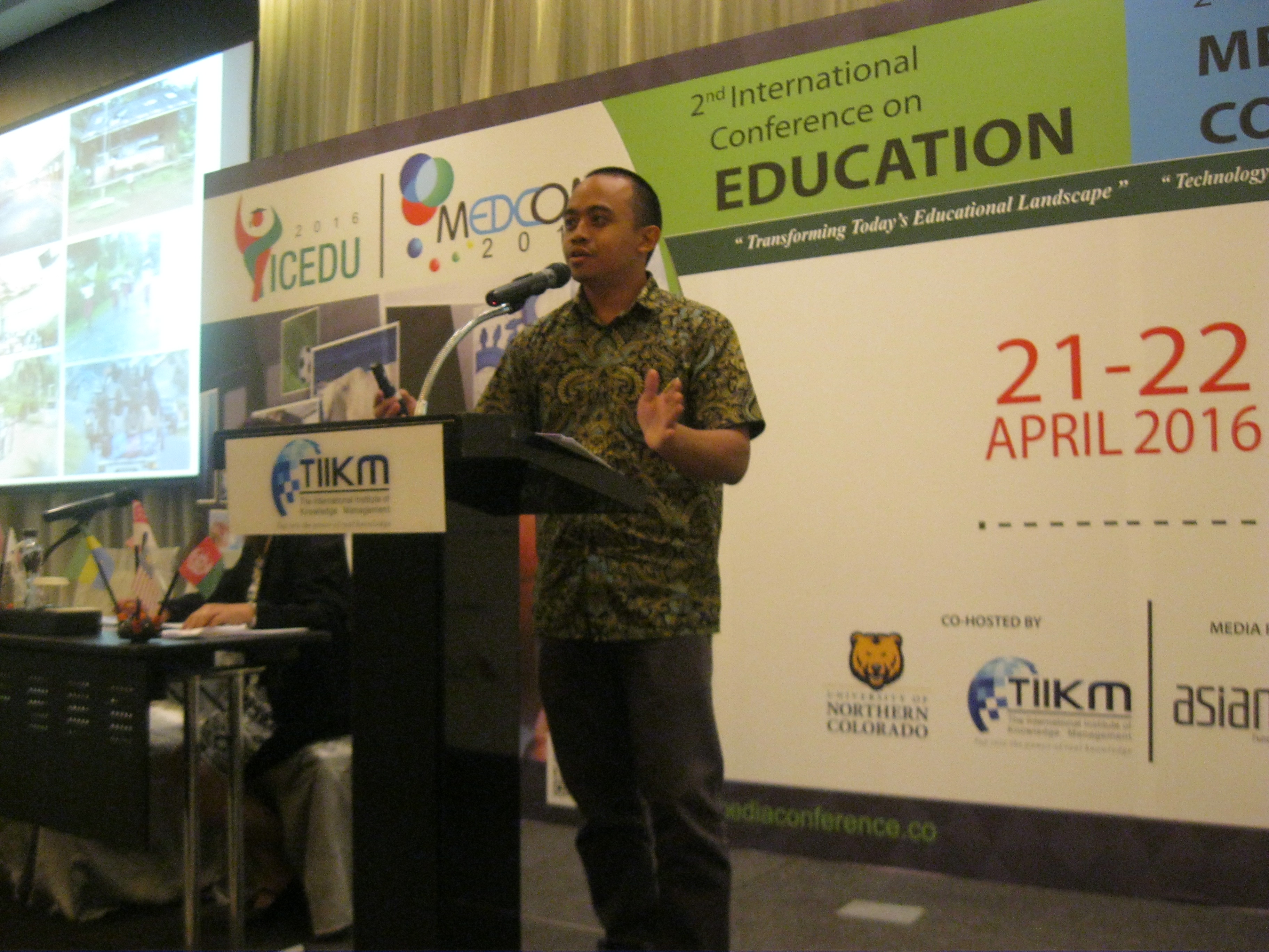 Partisipasi Dosen Jurusan EKP Dalam 2nd International Conference on Education (ICEDU) 2016 di Bangkok, Thailand